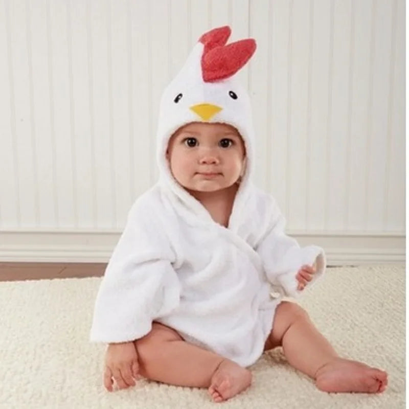 466D-Serviette de Bain en Forme de Couronne pour Enfant – L'Élégance au Moment du Bain !