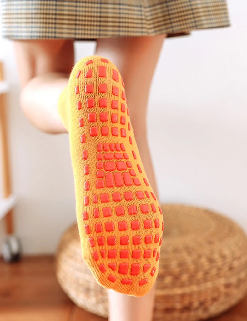 265-Chaussettes Antidérapantes Parent-Enfant – Trampoline et Sports pour Enfants et Adultes