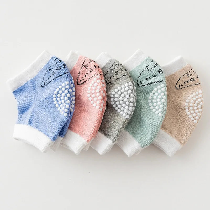 297-Genouillères Douces pour Bébés – Protection pour Rampement et Premiers Pas