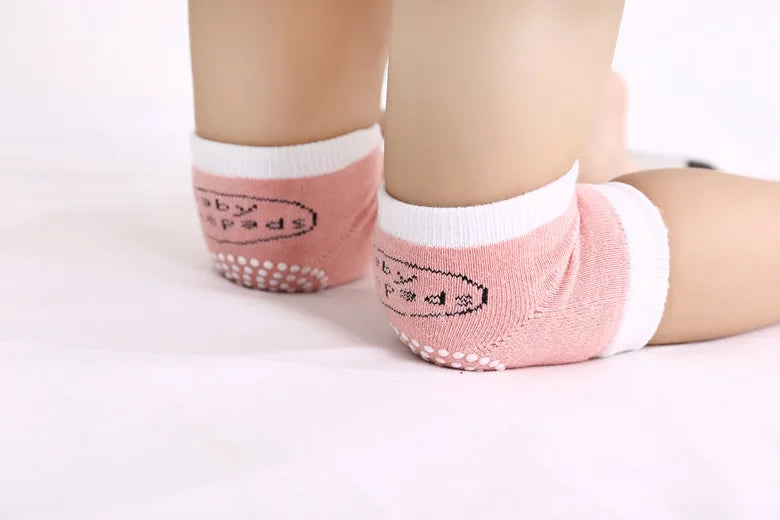 297-Genouillères Douces pour Bébés – Protection pour Rampement et Premiers Pas
