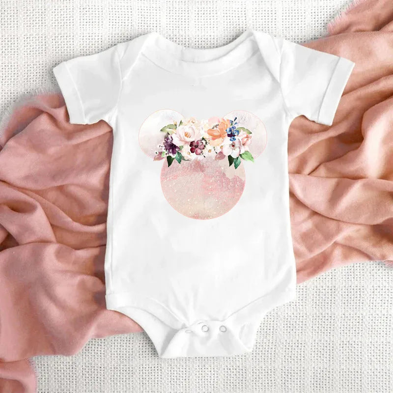 113F-Body Bébé en Coton 100% - Design Mignon et Confortable