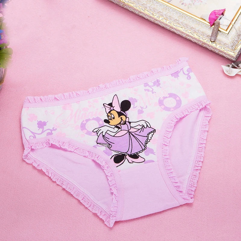 293-Ensemble de 2 Culottes pour Filles avec Motif Minnie - Confort et Amusement