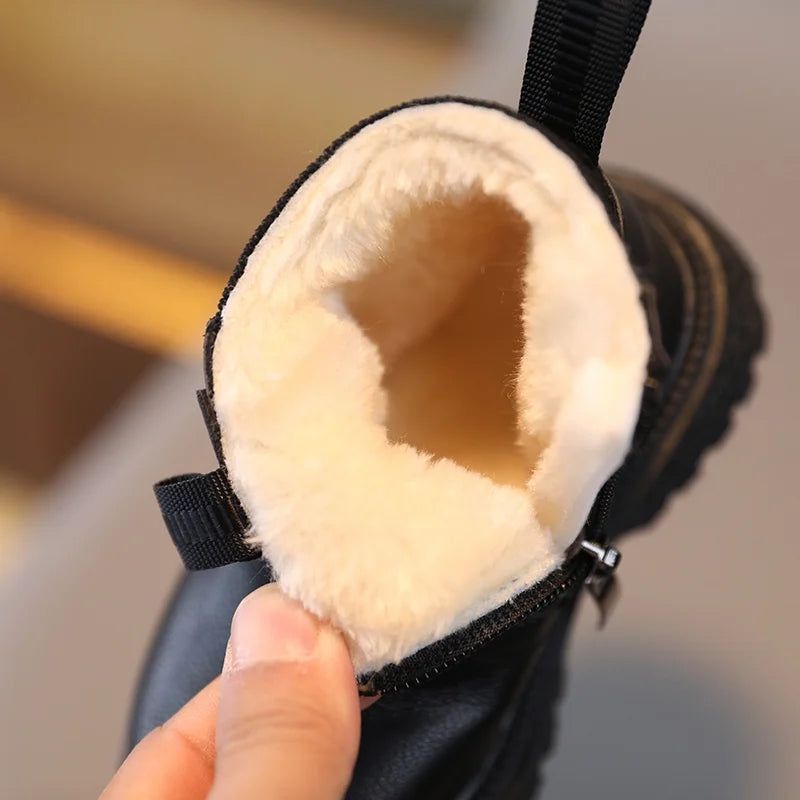 132D-Bottes d'Automne et d'Hiver pour Enfants - Garçons & Filles