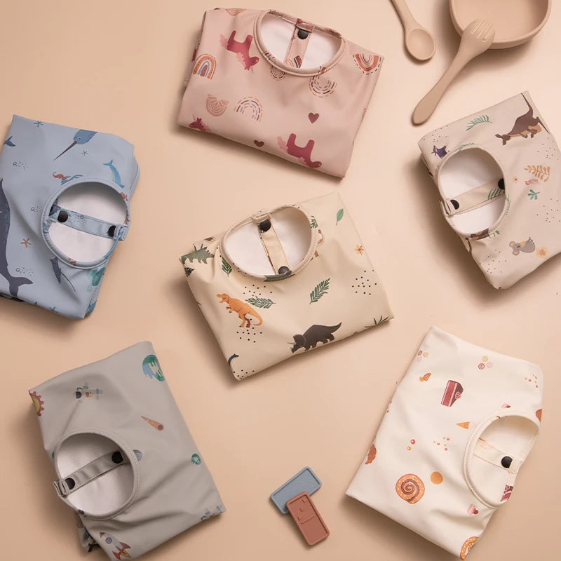 385-Tablier de Peinture Imperméable pour Enfants - Protection Pratique et Amusante