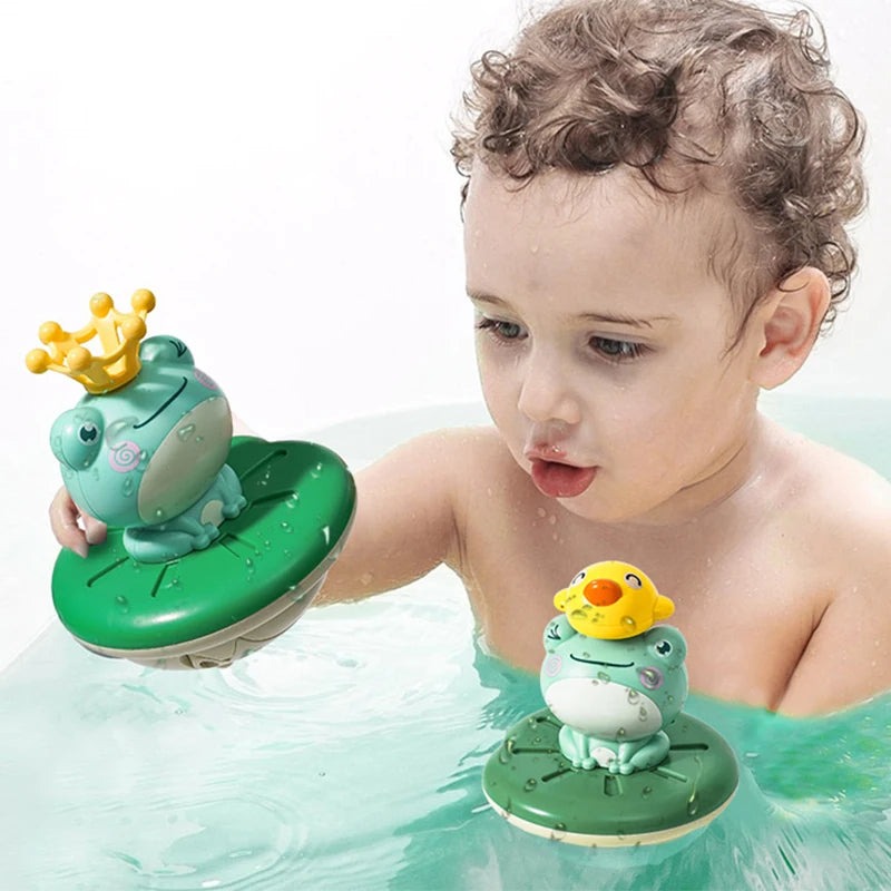 530-Jouet de Bain Électrique en Forme de Grenouille – Amusement Aquatique pour les Enfants !