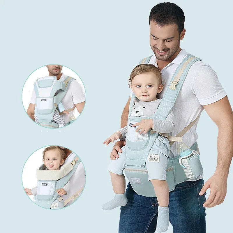 822-Porte-Bébé Ergonomique 0-36 Mois – Confort et Sécurité pour Vos Voyages