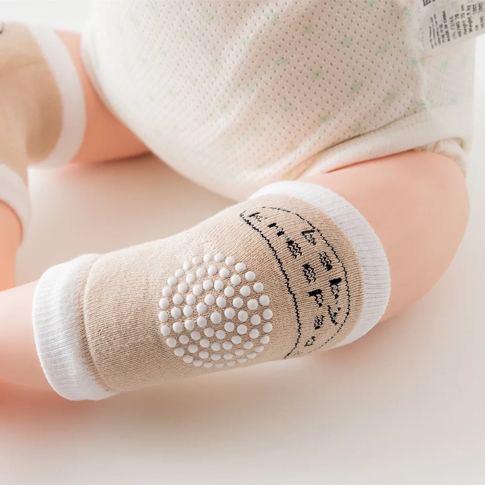 297-Genouillères Douces pour Bébés – Protection pour Rampement et Premiers Pas