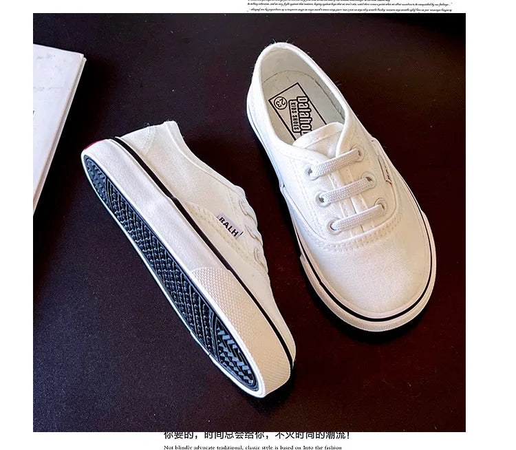 280-Chaussures Enfant en Toile - Sneakers Colorés Unisexes