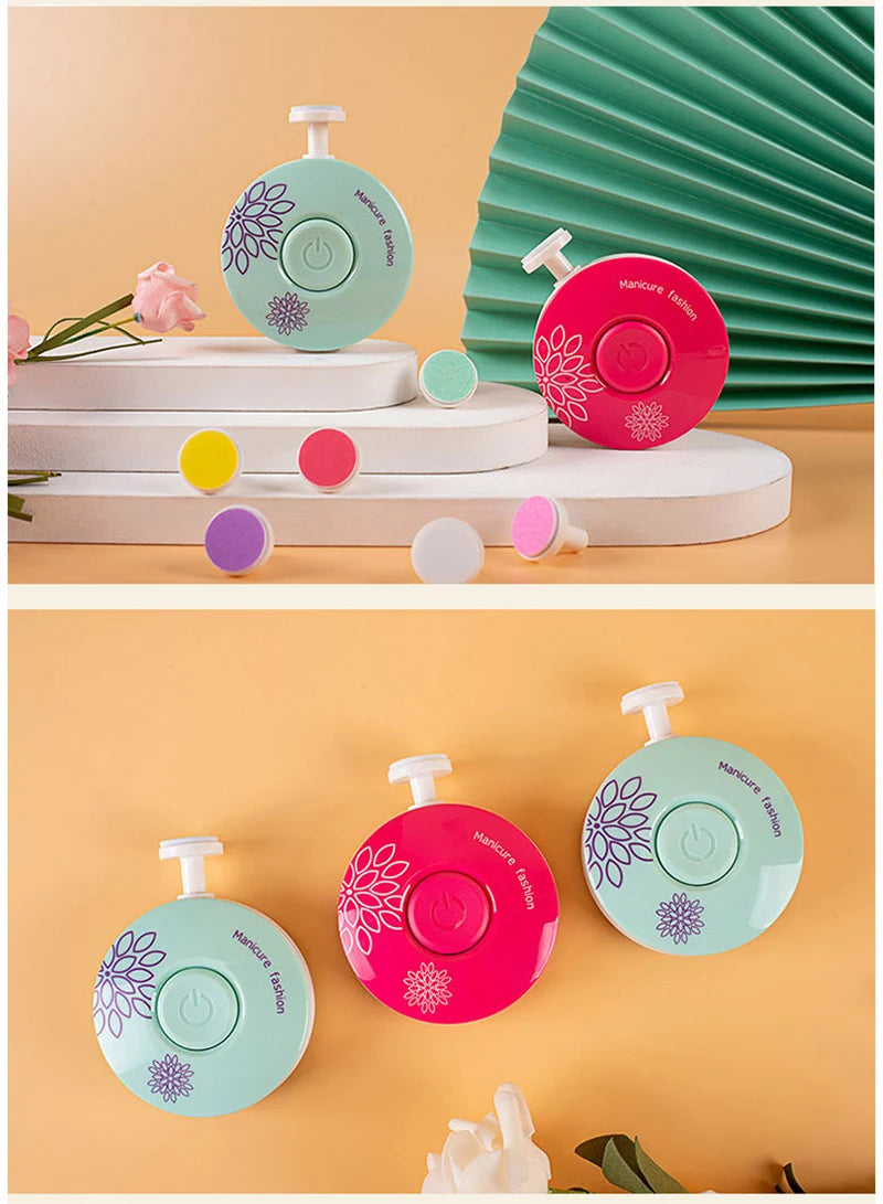 550-Limeuse Électrique pour Ongles de Bébé – Kit de Manucure et Hygiène pour Nourrissons