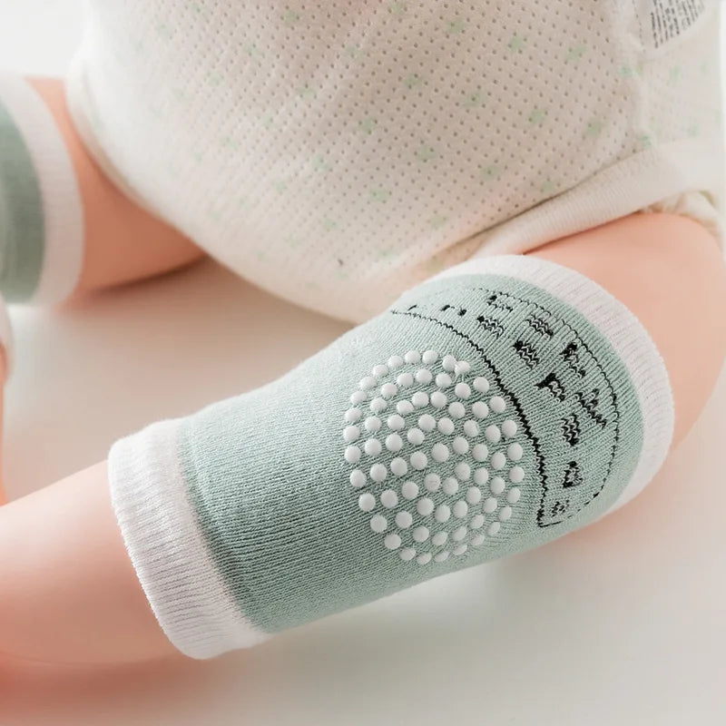 297-Genouillères Douces pour Bébés – Protection pour Rampement et Premiers Pas