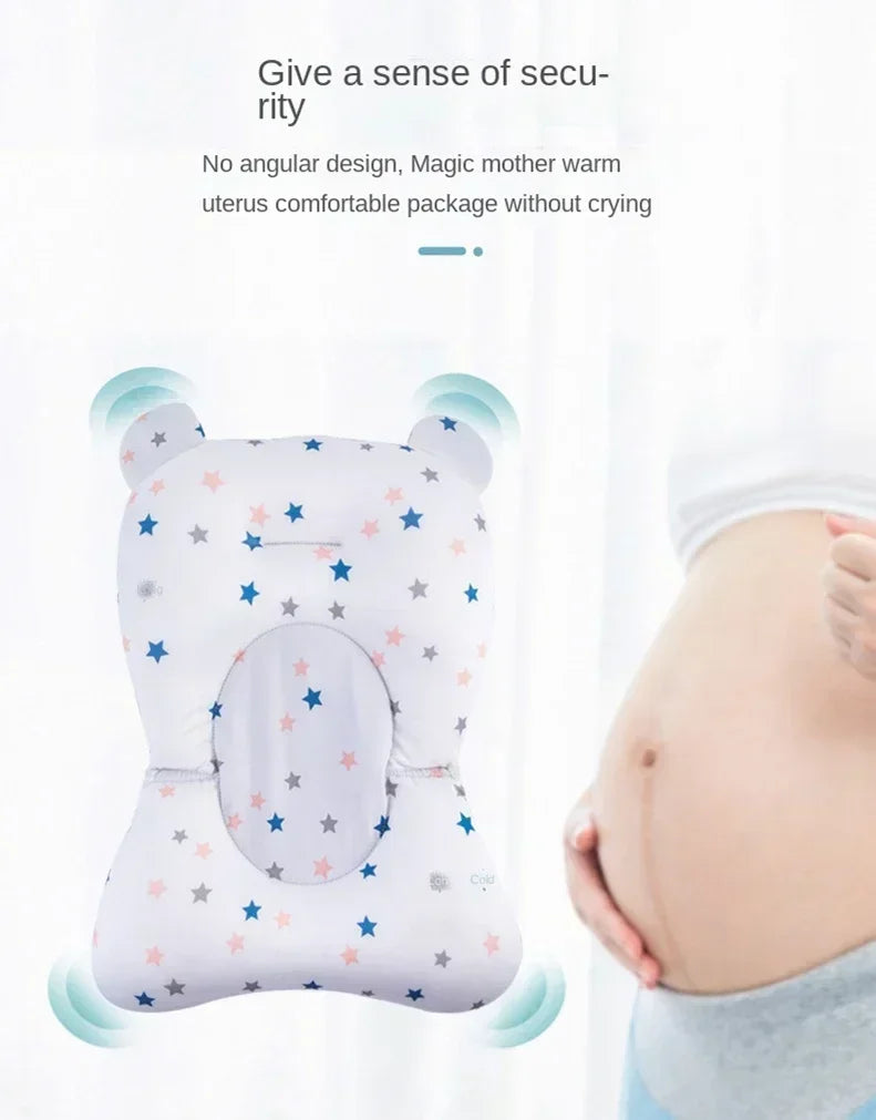 482D-Matelas de Support de Bain pour Bébé – Siège de Bain Pliable et Flottant