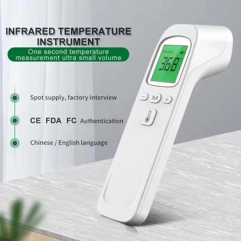 979-Thermomètre Numérique Infra-rouge – Précision et Confort pour Toute la Famille !