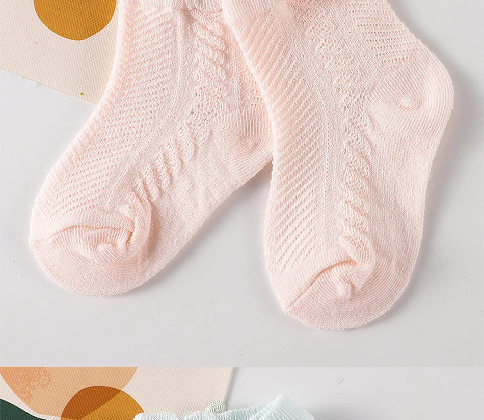 109K- Lot de 4 Paires de Chaussettes pour Bébé