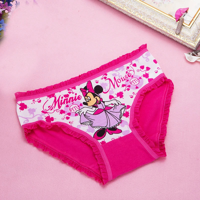 293-Ensemble de 2 Culottes pour Filles avec Motif Minnie - Confort et Amusement