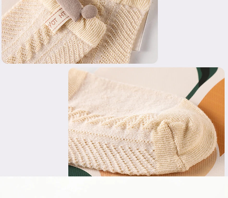 109K- Lot de 4 Paires de Chaussettes pour Bébé