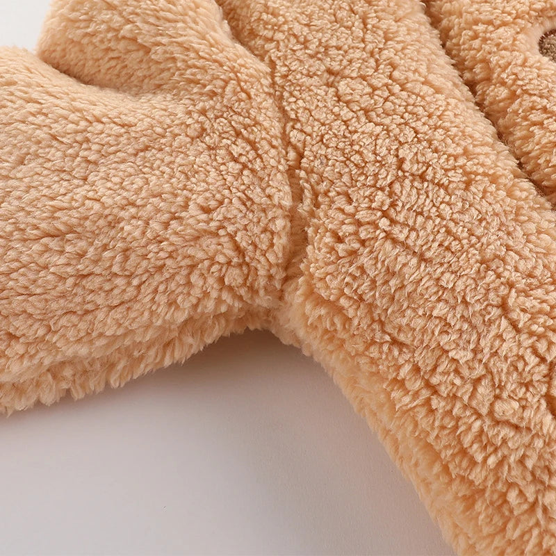 121B-Doudoune Hiver Bébé avec Capuche