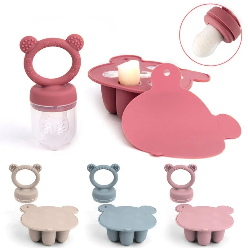 397-Moule à Glaces en Silicone pour Bébé – Créez des Moments Rafraîchissants