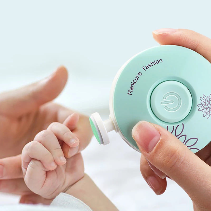 550-Limeuse Électrique pour Ongles de Bébé – Kit de Manucure et Hygiène pour Nourrissons