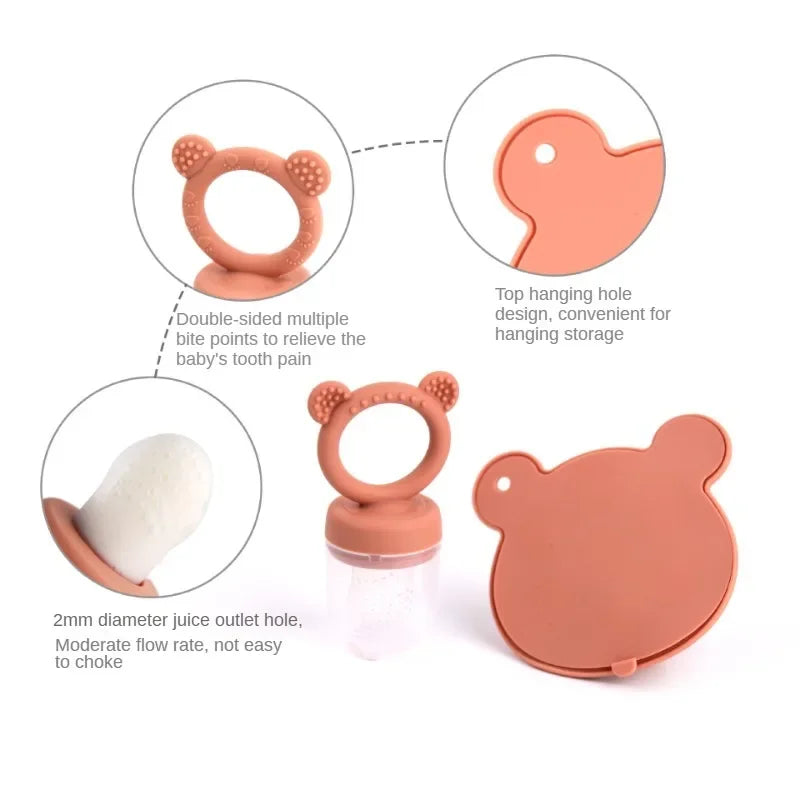 397-Moule à Glaces en Silicone pour Bébé – Créez des Moments Rafraîchissants