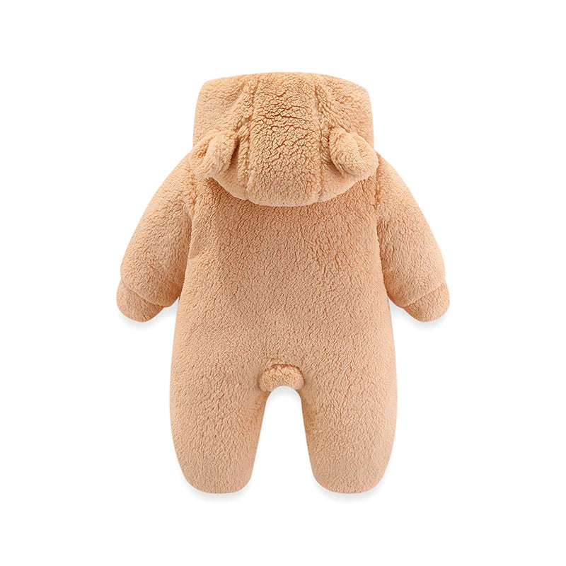 121B-Doudoune Hiver Bébé avec Capuche