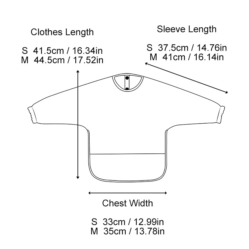 385-Tablier de Peinture Imperméable pour Enfants - Protection Pratique et Amusante