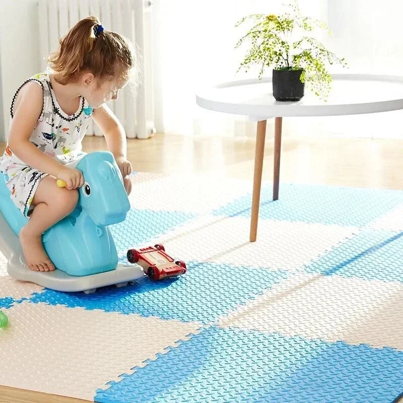 590A-Tapis de Jeu Puzzle en Mousse pour Bébé – Doux, Antidérapant et Éducatif