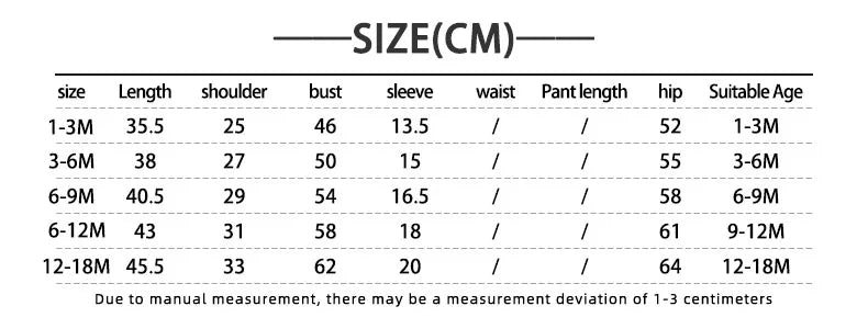 100- Rompers Automnal en Coton pour Nouveau-né - Ensemble Brodé pour Bébé