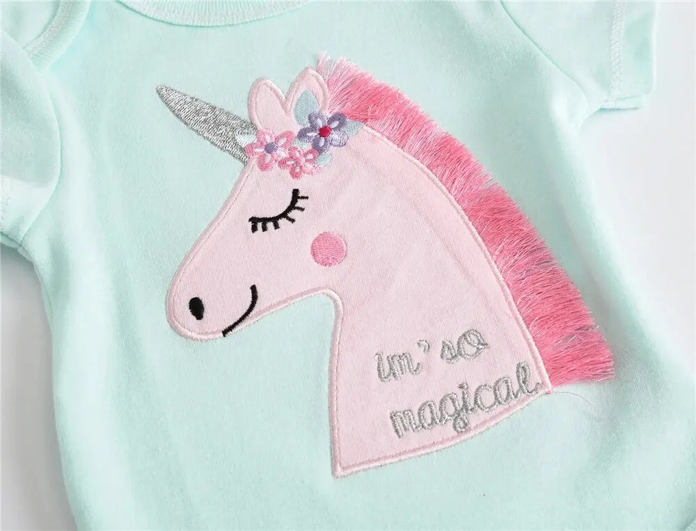 115-Ensemble de 3 Bodysuits en Coton pour Bébés (0-12 mois)