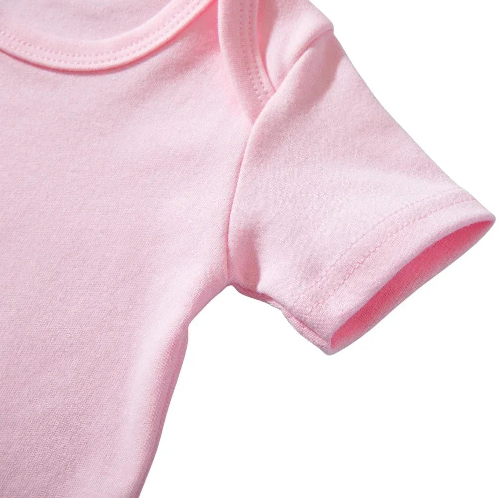 104-Baby Onesie Imprimé Ourson - Romper 100% Coton pour Garçon et Fille