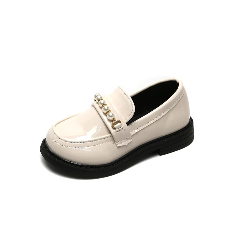 255-Chaussures en Cuir pour Filles - Élégance et Style !