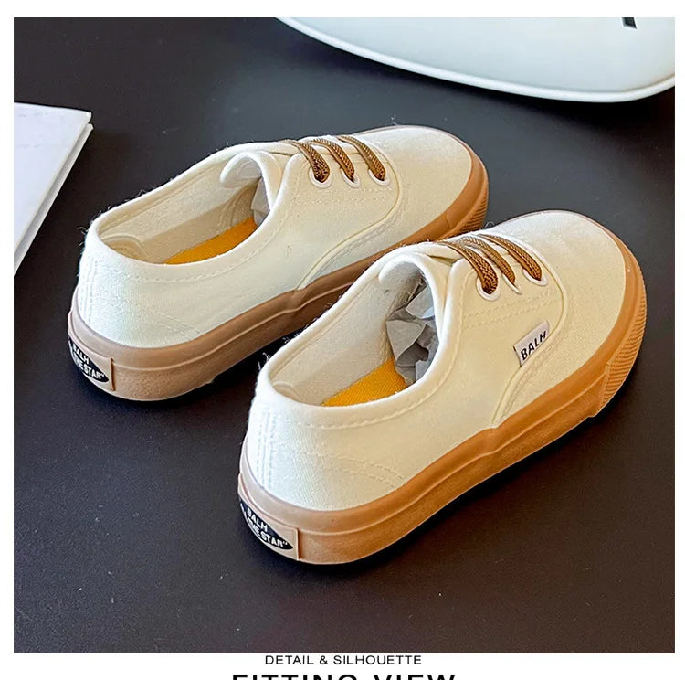 280-Chaussures Enfant en Toile - Sneakers Colorés Unisexes