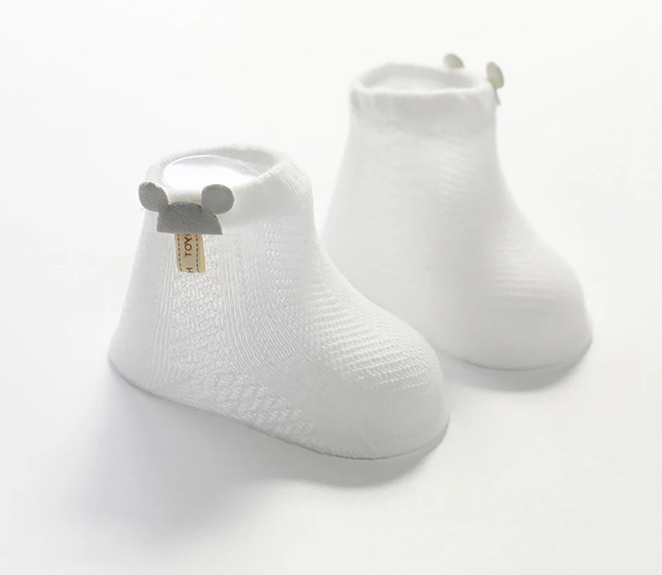 109K- Lot de 4 Paires de Chaussettes pour Bébé