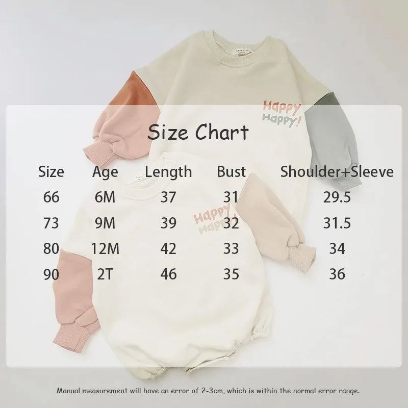 067-Bodysuit à Manches Longues avec Imprimé Lettre pour Bébé - Style et Confort pour les Petits Aventuriers