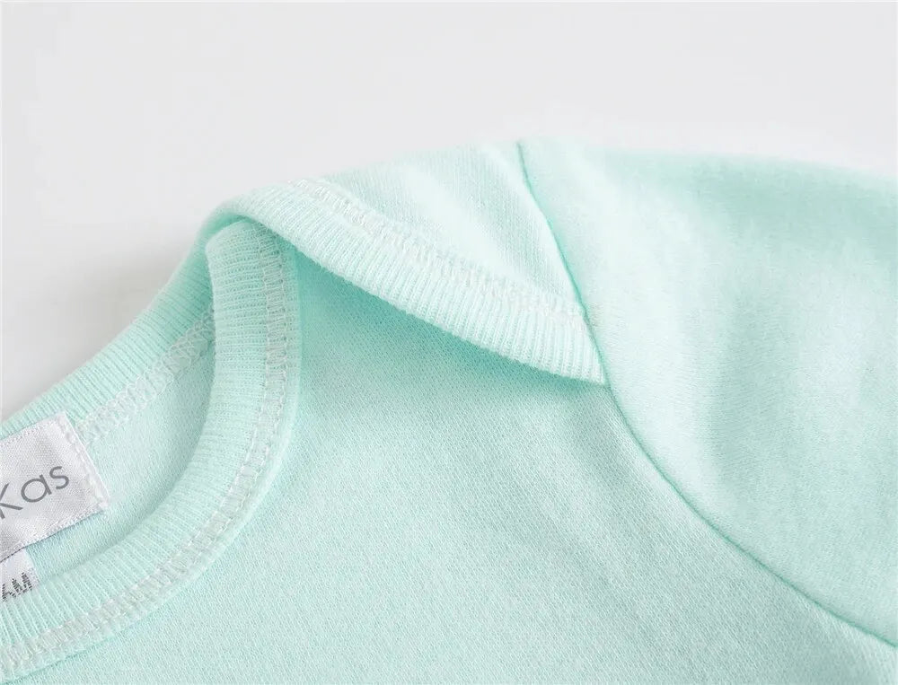 115-Ensemble de 3 Bodysuits en Coton pour Bébés (0-12 mois)