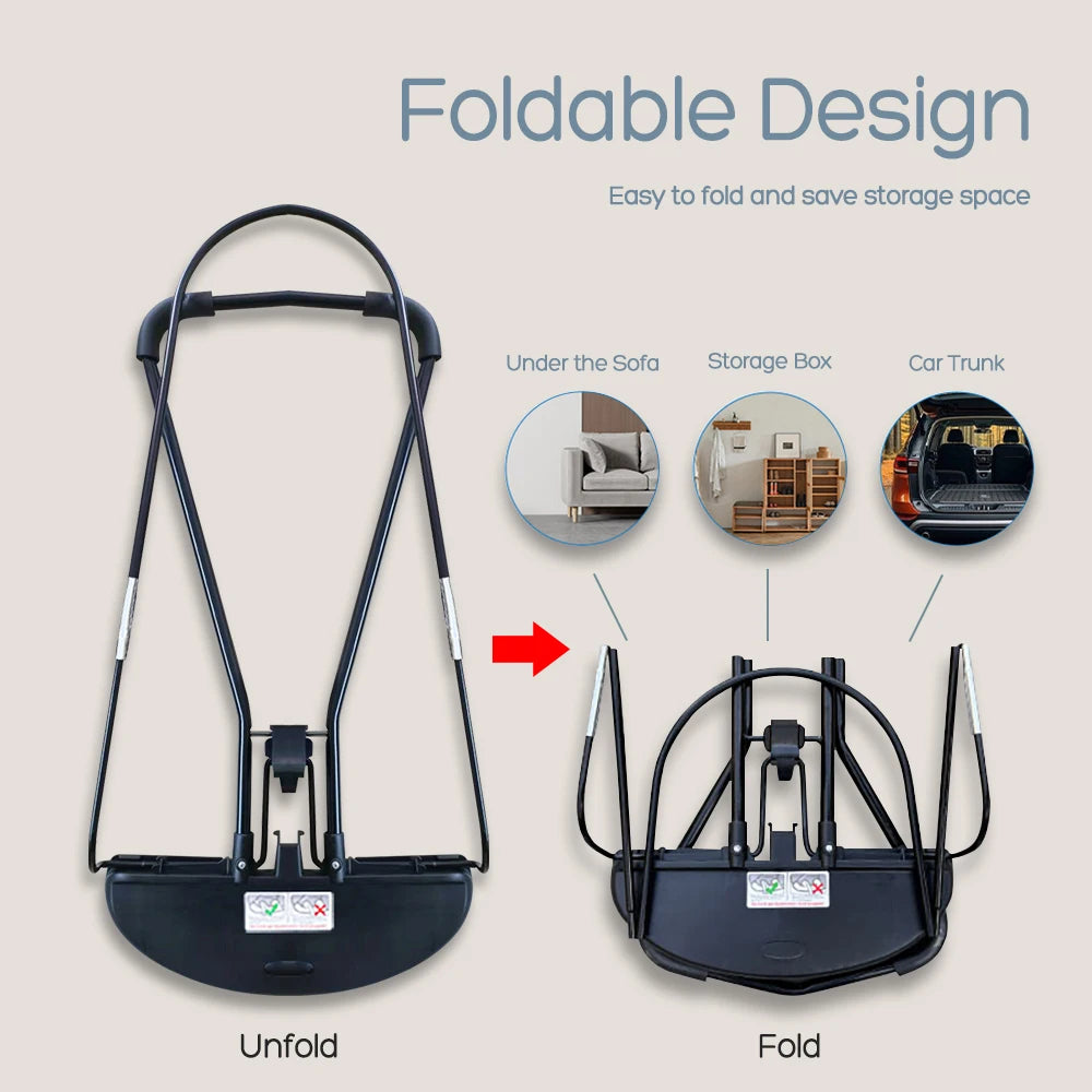 588-Chaise Berçante Portable Multifonction AnGku – Confort et Amusement pour Bébé !