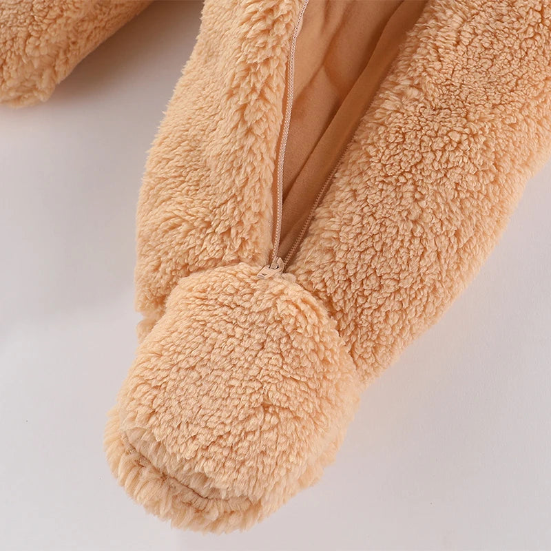121B-Doudoune Hiver Bébé avec Capuche