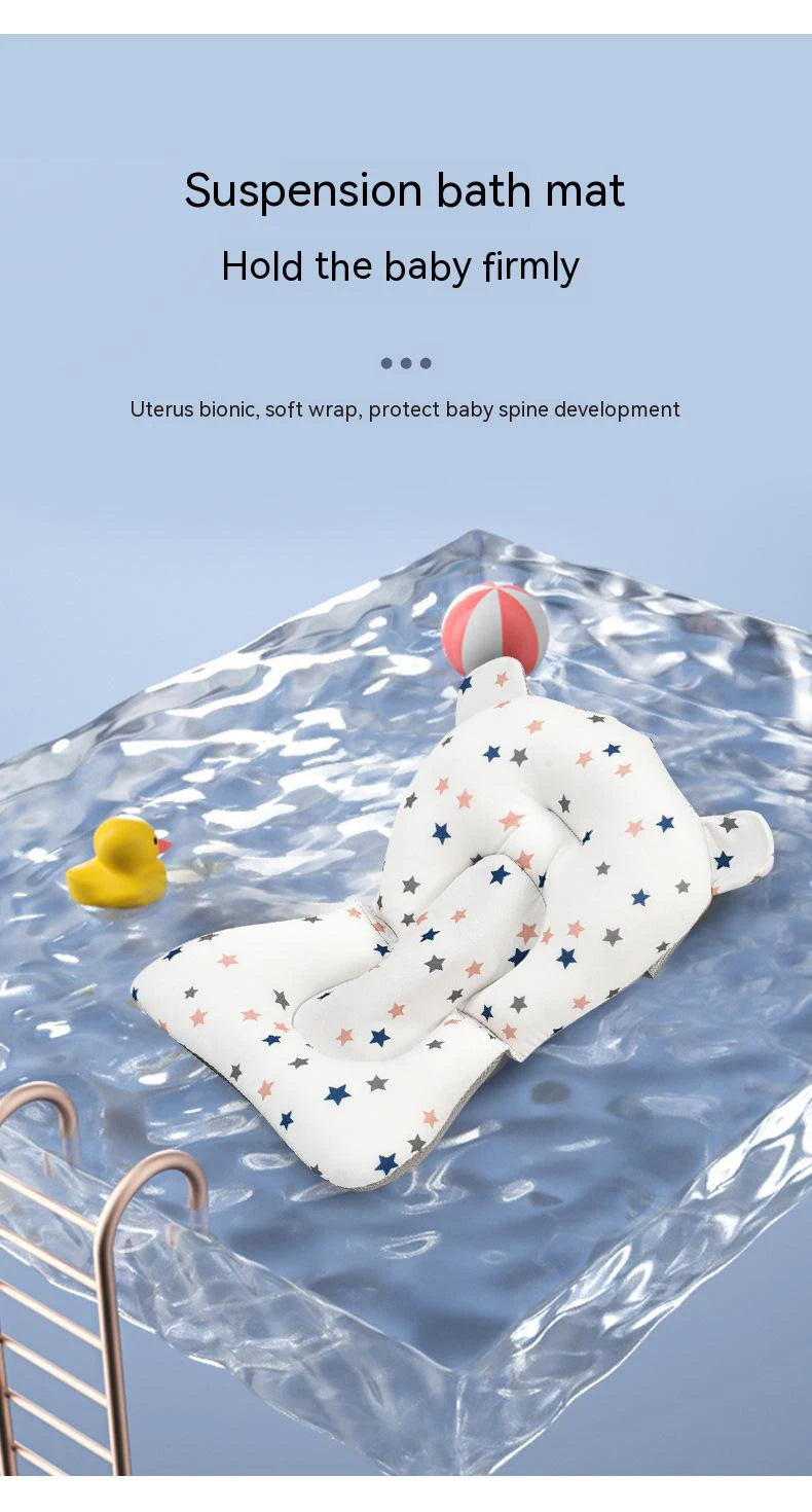 484B-Baignoire Pliante en Silicone pour Bébé – Système de Détection de Température en Temps Réel