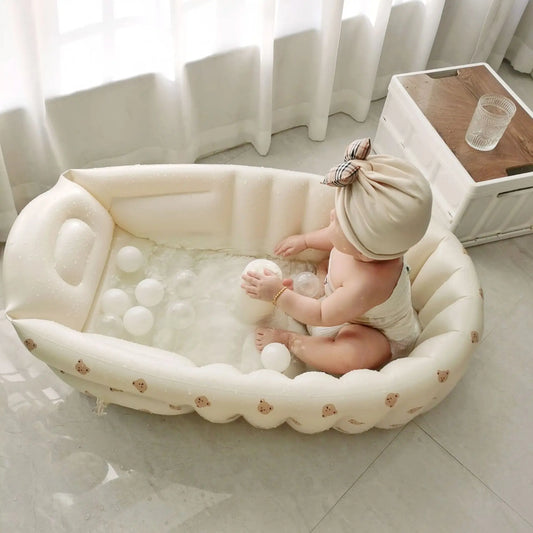 483-Baignoire Gonflable pour Bébés – Confort et Amusement