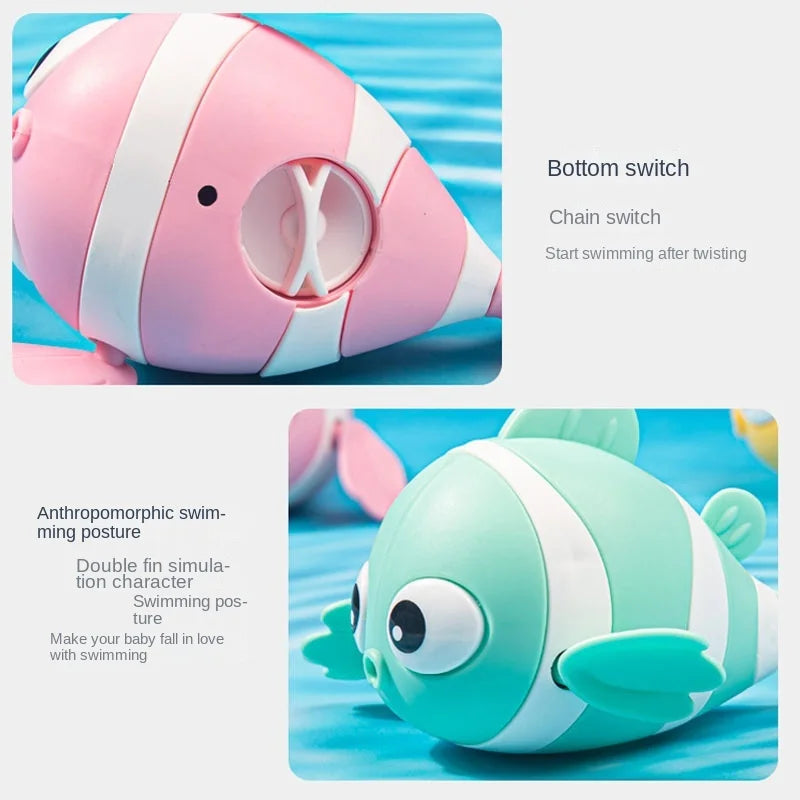 531-Jouet de Bain en Forme de Poisson – Amusement Aquatique pour les Tout-Petits !