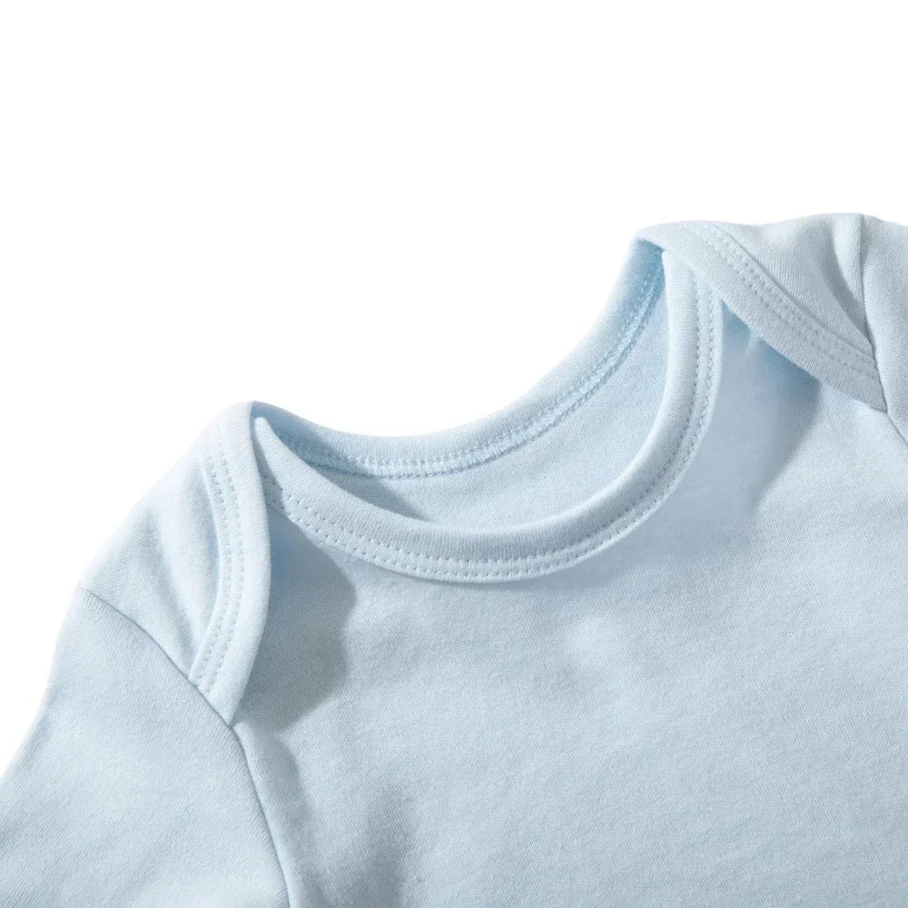 104-Baby Onesie Imprimé Ourson - Romper 100% Coton pour Garçon et Fille