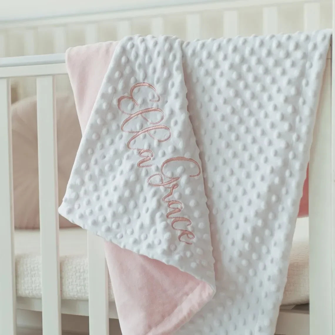 447-Couverture Personnalisée en Fleece – Idéale pour Bébé !