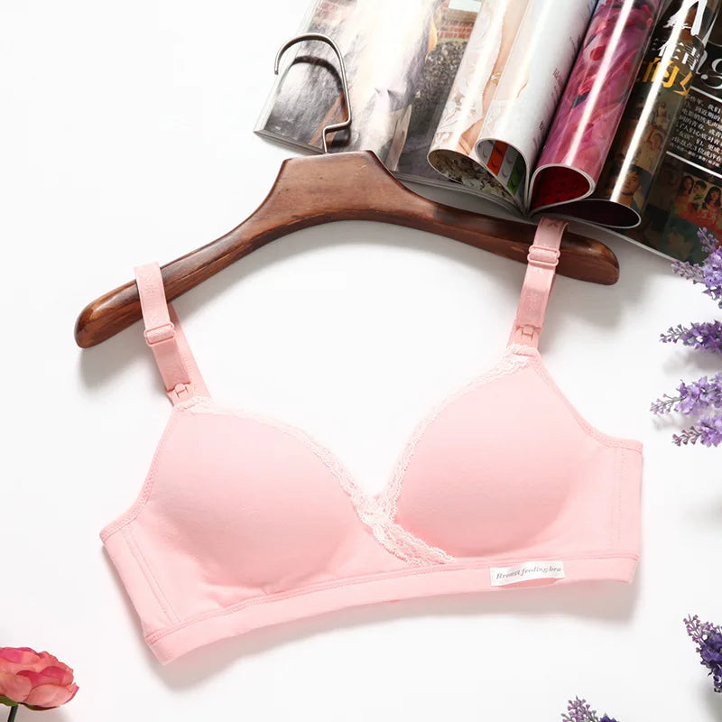950- Soutien-Gorge d'Allaitement en Dentelle – Confort et Élégance pour Mamans Enceintes