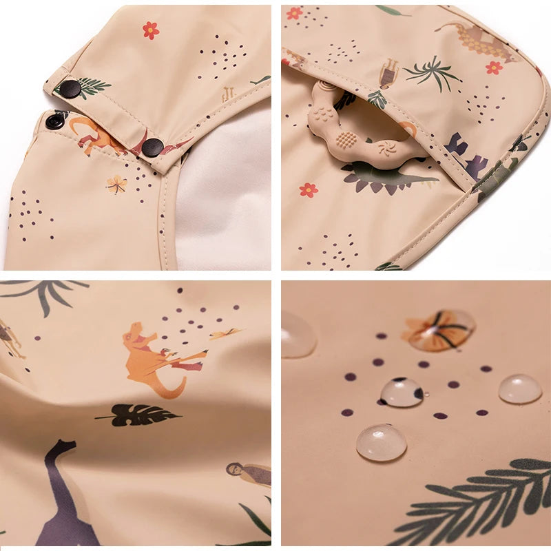 385-Tablier de Peinture Imperméable pour Enfants - Protection Pratique et Amusante
