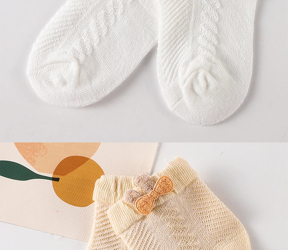 109K- Lot de 4 Paires de Chaussettes pour Bébé