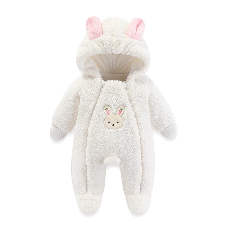 121B-Doudoune Hiver Bébé avec Capuche