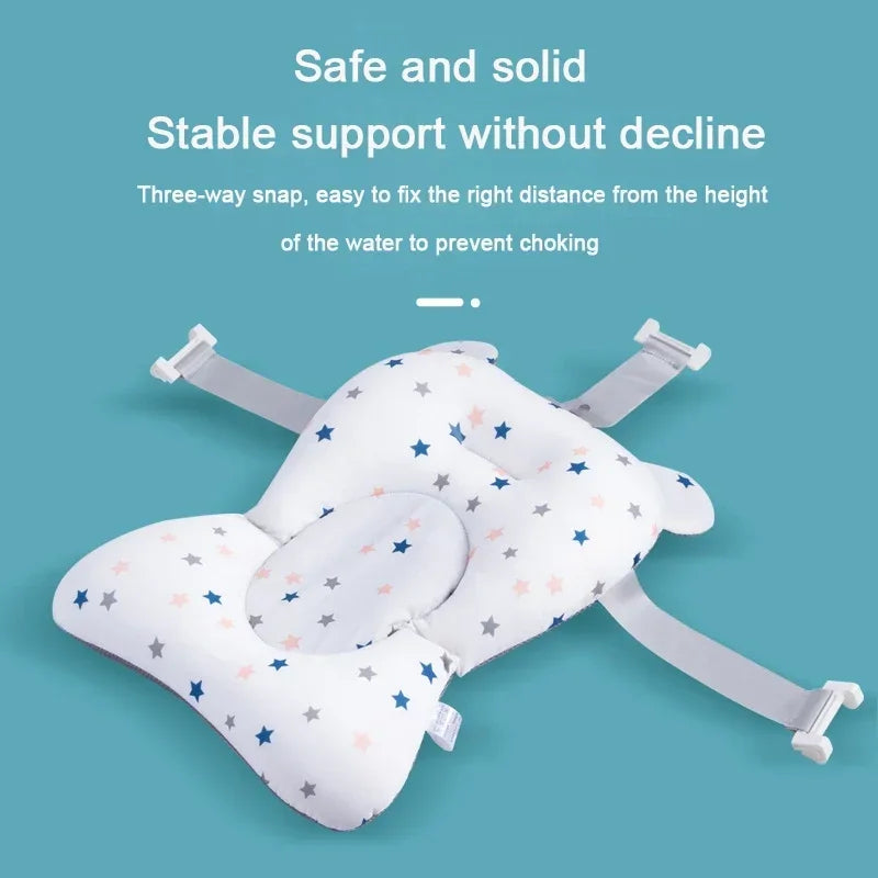 482-Matelas de Bain pour Bébé - Coussin Anti-Dérapant Confortable