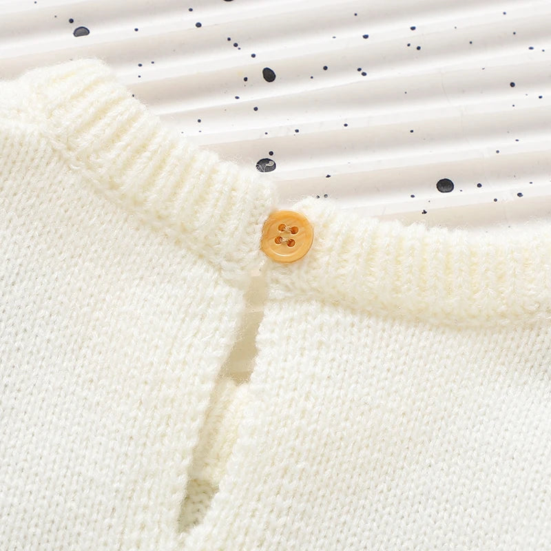 070-Rompers en Tricot pour Bébé - Élégance et Confort pour Toutes les Saisons