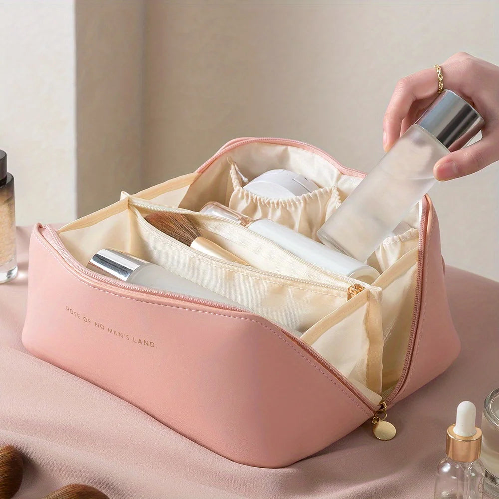 887-Organisateur de Maquillage de Luxe – Trousse Cosmétiques Élégante et Fonctionnelle pour Femmes