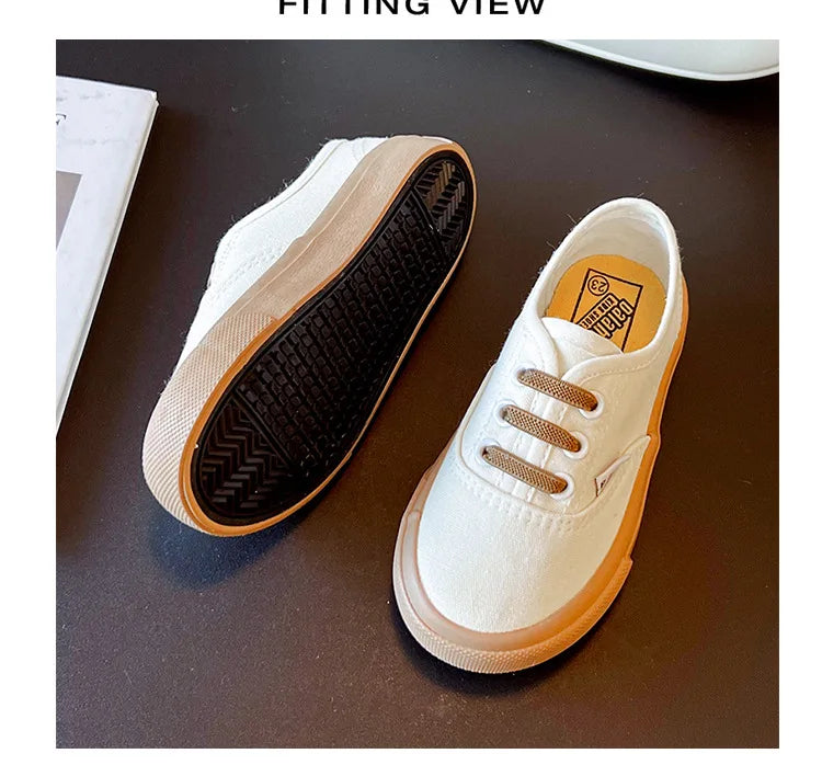 280-Chaussures Enfant en Toile - Sneakers Colorés Unisexes