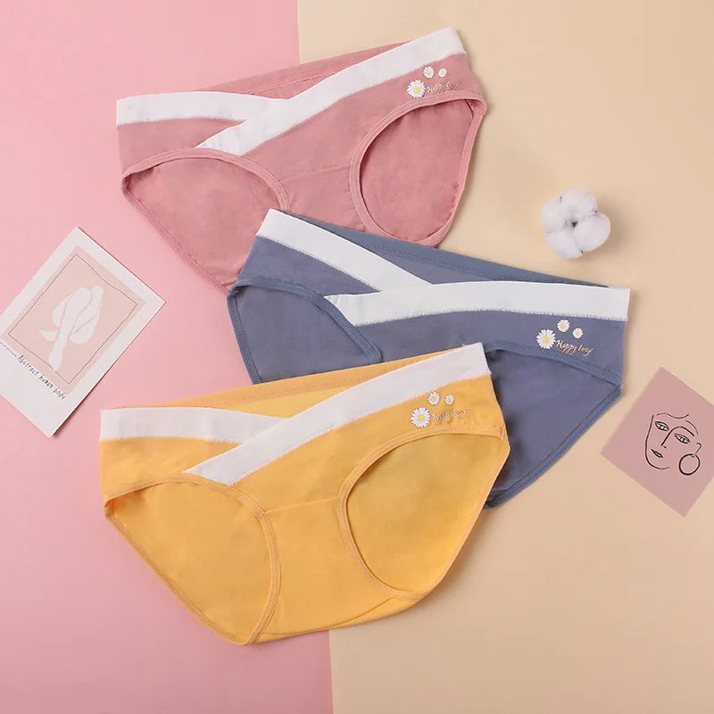 955-Sous-vêtements Maternité en Coton – Confort et Élégance pour Femme Enceinte